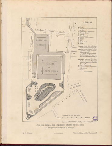 Promenade à l'exposition universelle de Besançon... 1860 /