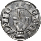 874.1.27 - pièce de monnaie ; denier estevenant