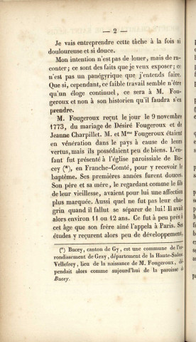 Société charitable de Saint-Régis de Paris... : notice sur la vie de M. François Xavier Fougeroux /