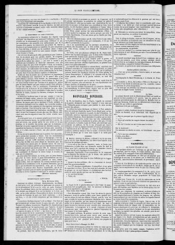 22/02/1883 - L'Union franc-comtoise [Texte imprimé]