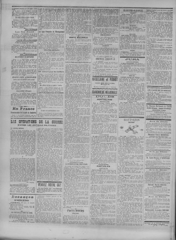 22/05/1916 - La Dépêche républicaine de Franche-Comté [Texte imprimé]