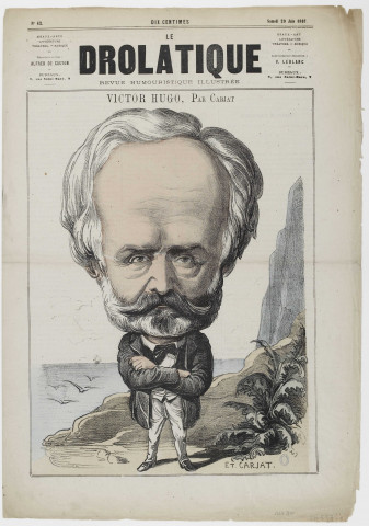 Victor Hugo [image fixe] / Et. Carjat ; Gillot sc 1867