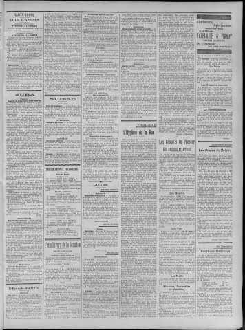 06/08/1911 - La Dépêche républicaine de Franche-Comté [Texte imprimé]
