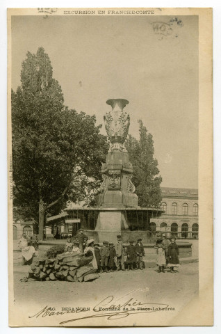 Besançon. - Fontaine de la Place Labourée [image fixe]