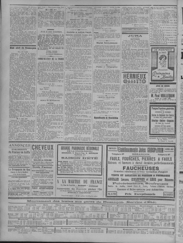 06/08/1914 - La Dépêche républicaine de Franche-Comté [Texte imprimé]