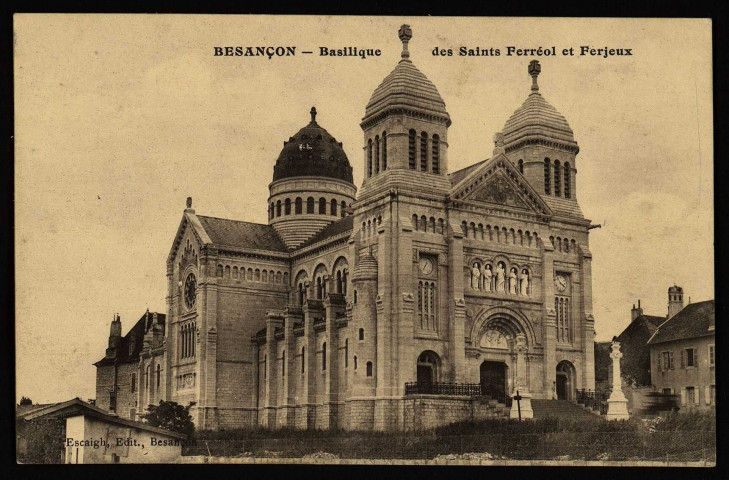 Besançon. - Basilique Saint-Ferjeux [image fixe] , Paris : B.F. "Lux" ; imp. Catala Frères, 1904/1930