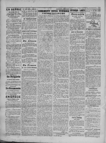 16/12/1915 - La Dépêche républicaine de Franche-Comté [Texte imprimé]