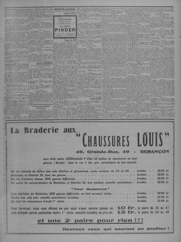 07/08/1932 - Le petit comtois [Texte imprimé] : journal républicain démocratique quotidien