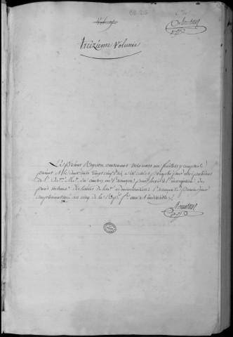 Délibérations municipales du Canton 18 septembre 1797 - 17 avril 1798