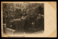 Besançon - Fontaine de Granvelle un jour de neige. [image fixe] , 1897/1903