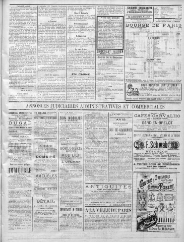 25/11/1900 - La Franche-Comté : journal politique de la région de l'Est