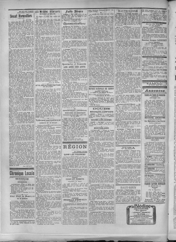 21/07/1917 - La Dépêche républicaine de Franche-Comté [Texte imprimé]