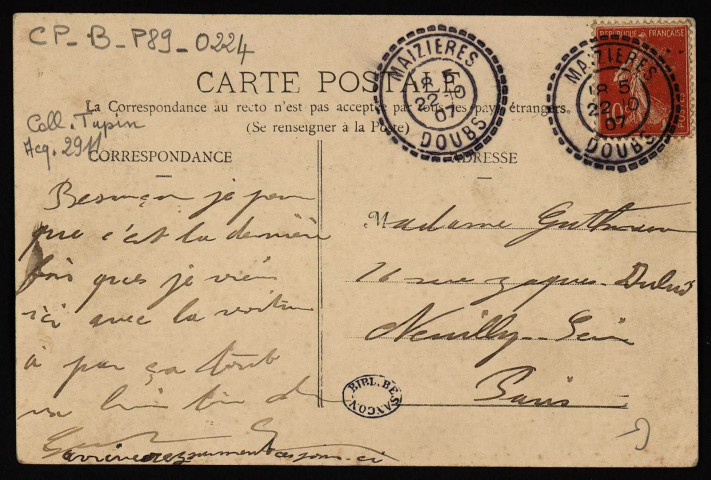 Besançon - La Rue Proudhon [image fixe]