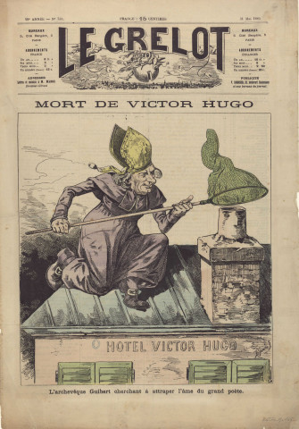 Mort de Victor Hugo [image fixe] / Pépin 1885