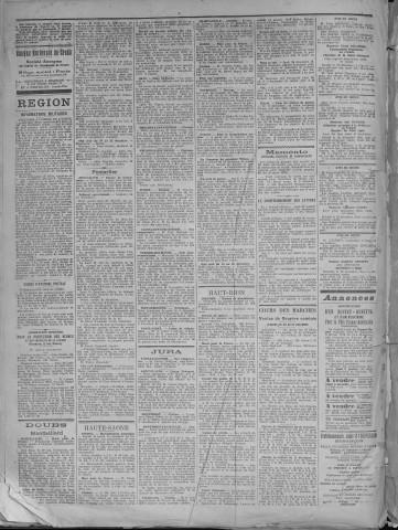 30/12/1918 - La Dépêche républicaine de Franche-Comté [Texte imprimé]