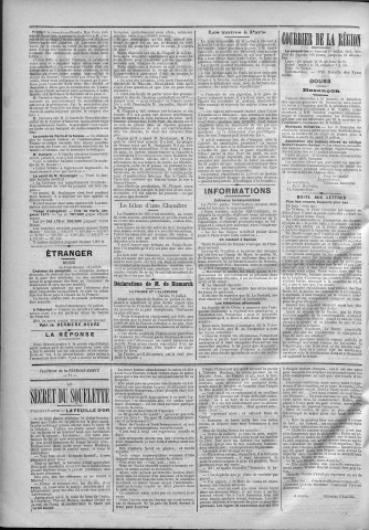 21/07/1888 - La Franche-Comté : journal politique de la région de l'Est
