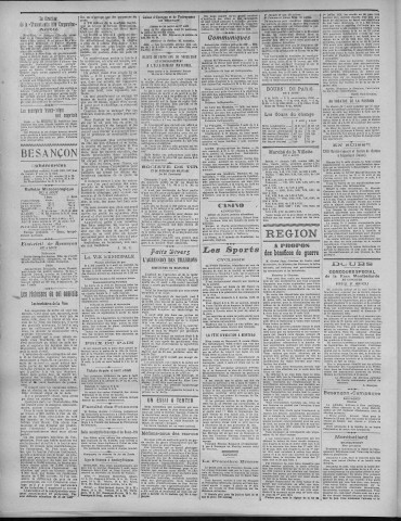 05/08/1921 - La Dépêche républicaine de Franche-Comté [Texte imprimé]
