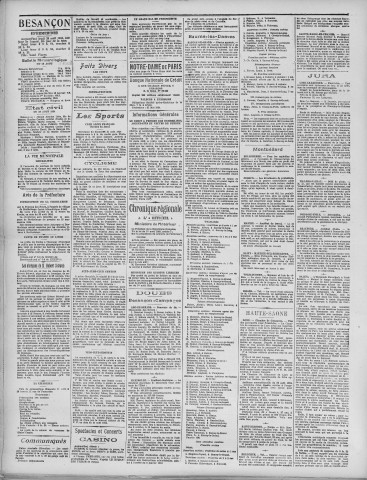 29/08/1924 - La Dépêche républicaine de Franche-Comté [Texte imprimé]