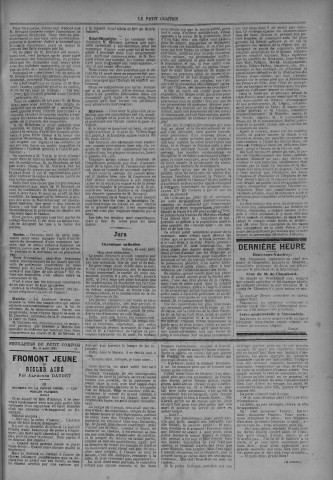 18/08/1883 - Le petit comtois [Texte imprimé] : journal républicain démocratique quotidien
