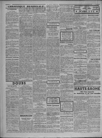 11/04/1937 - Le petit comtois [Texte imprimé] : journal républicain démocratique quotidien