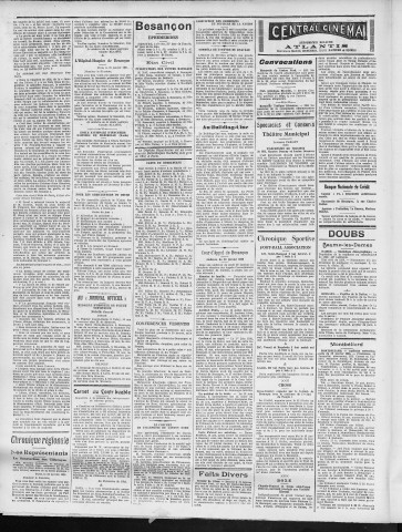 02/02/1931 - La Dépêche républicaine de Franche-Comté [Texte imprimé]
