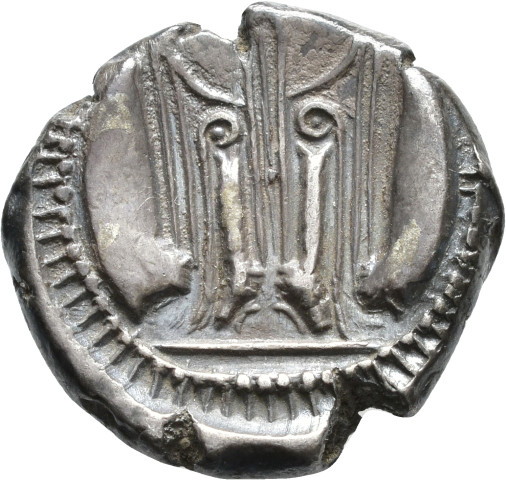 880.18.6 - pièce de monnaie ; didrachme