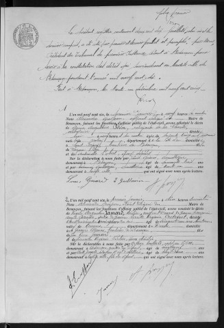Registre des décès, 1906