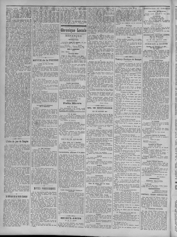 13/01/1913 - La Dépêche républicaine de Franche-Comté [Texte imprimé]