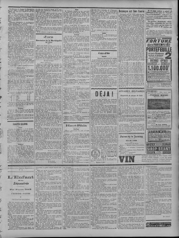 01/04/1907 - La Dépêche républicaine de Franche-Comté [Texte imprimé]