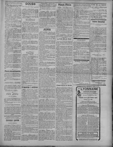 15/10/1927 - La Dépêche républicaine de Franche-Comté [Texte imprimé]