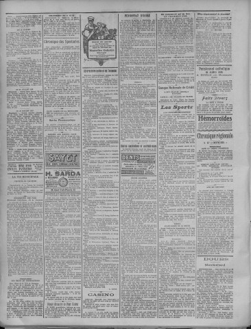29/07/1923 - La Dépêche républicaine de Franche-Comté [Texte imprimé]