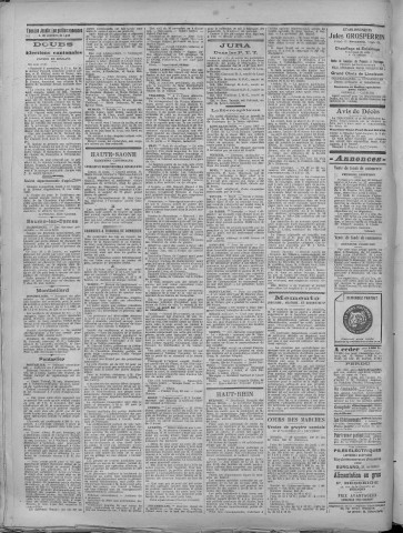 08/12/1919 - La Dépêche républicaine de Franche-Comté [Texte imprimé]