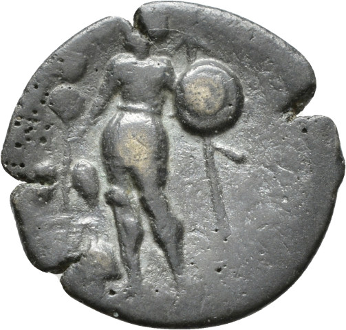 899.1-M7bis - pièce de monnaie ; quinaire
