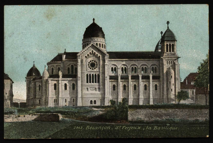 Besançon. St Ferjeux ; la Basilique [image fixe] , Besançon : L. V. & Cie, 1904/1920
