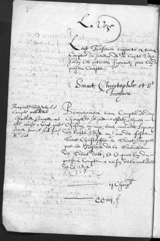 Comptes de la Ville de Besançon, recettes et dépenses, Compte de François Morel (1er juin 1647 - 31 mai 1648)