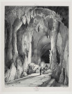 Grottes d'Osselles [image fixe] : le Tombeau : Franche-Comté / J. Taylor 1829, lith d'Engelmann , 1829