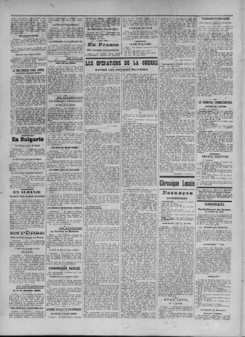08/01/1916 - La Dépêche républicaine de Franche-Comté [Texte imprimé]