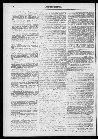 22/08/1870 - L'Union franc-comtoise [Texte imprimé]