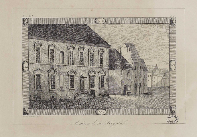 Maison de la régalie [image fixe] : [Besançon] , 1582