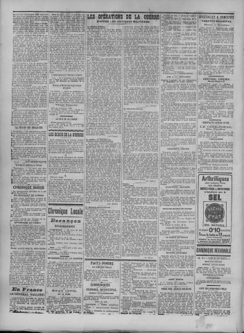 16/03/1916 - La Dépêche républicaine de Franche-Comté [Texte imprimé]