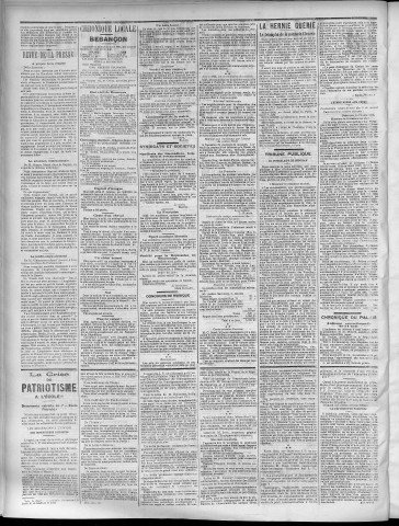 12/08/1905 - La Dépêche républicaine de Franche-Comté [Texte imprimé]