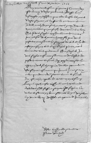 Ms Granvelle 22 - « Mémoires de ce qui s'est passé sous le ministère du chancelier et du cardinal de Granvelle... Tome XXII. » (1er janvier 1566-30 juin 1566