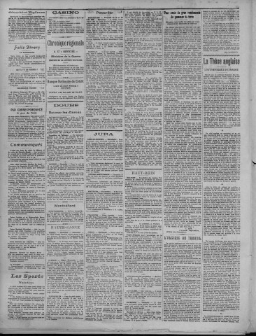 17/08/1923 - La Dépêche républicaine de Franche-Comté [Texte imprimé]