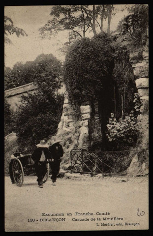Besançon - Besançon - Cascade de la Moulllère. [image fixe] , Besançon : L. Mosdier, édit., Besançon, 1908/1912