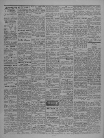 19/08/1932 - Le petit comtois [Texte imprimé] : journal républicain démocratique quotidien