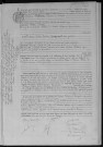 Registre des mariages, 1909
