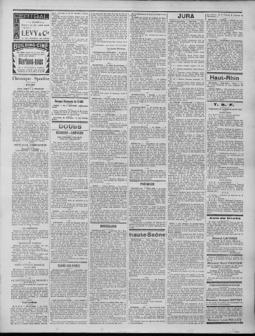16/10/1931 - La Dépêche républicaine de Franche-Comté [Texte imprimé]