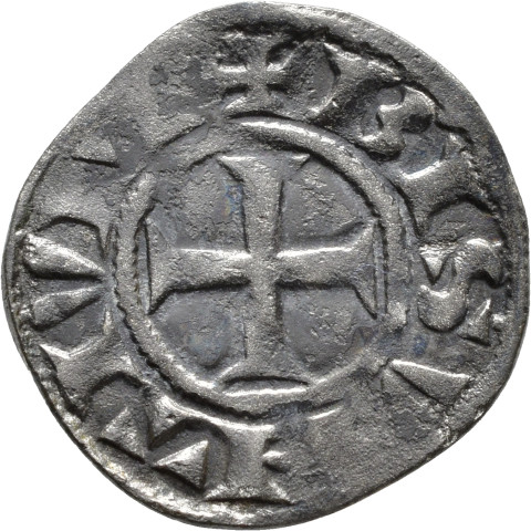 874.1.65 - pièce de monnaie ; denier estevenant