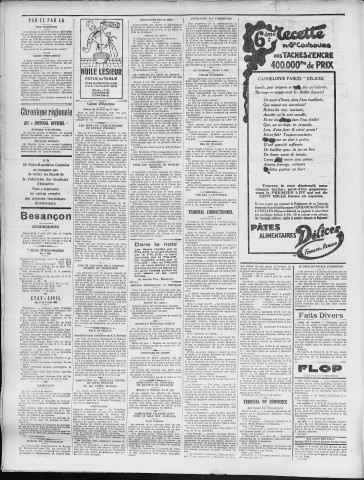 05/05/1931 - La Dépêche républicaine de Franche-Comté [Texte imprimé]