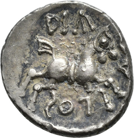 A.X52LAV.13 - pièce de monnaie ; quinaire